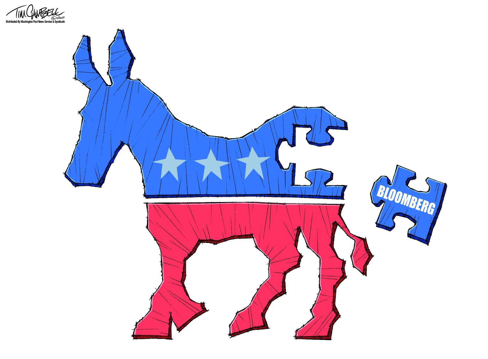 Tim Campbell editorial cartoon